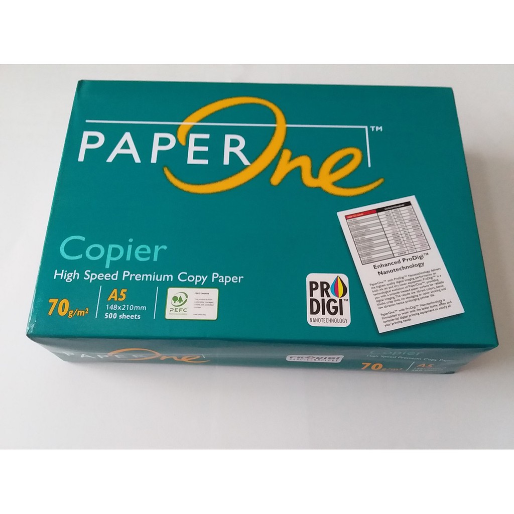 Giấy A5 Paper One 70 Gsm